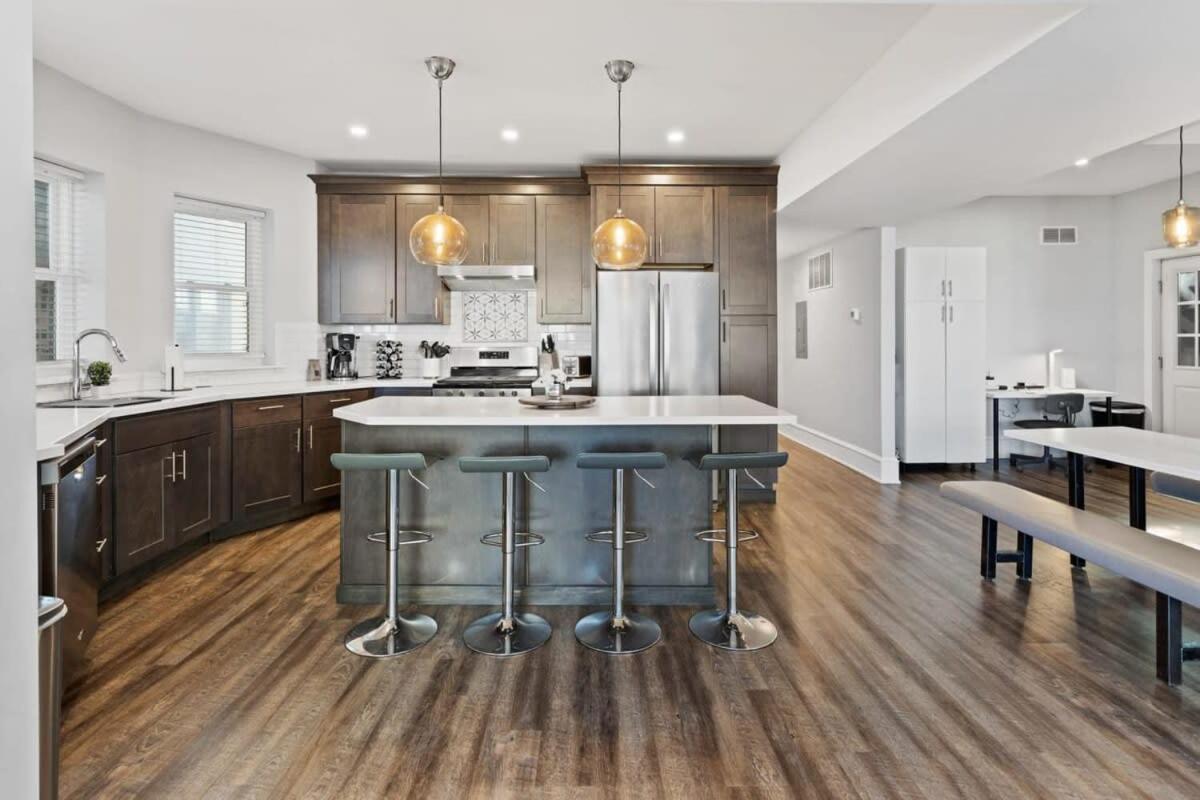 Modern 4Br 2Ba Apt Steps To The Beach Open Living Atlantic City Eksteriør bilde